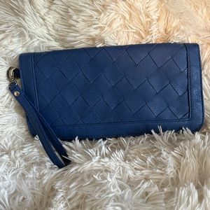 Blue wristlet